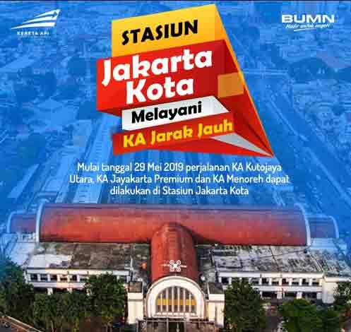 Jadwal KA Stasiun Jakarta Kota